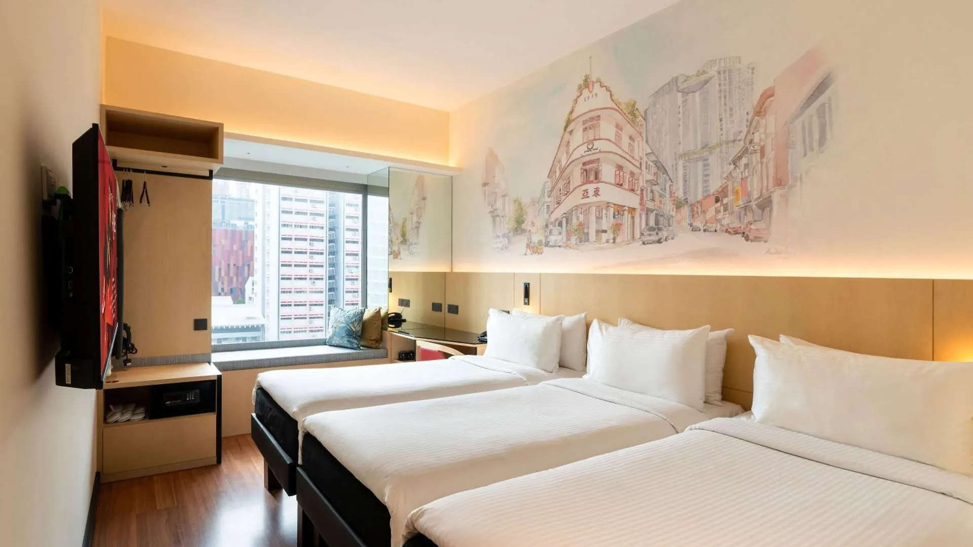**** מלון Ibis Singapore On Bencoolen - Newly Renovated סינגפור